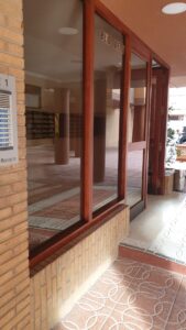Puertas peatonales con motor